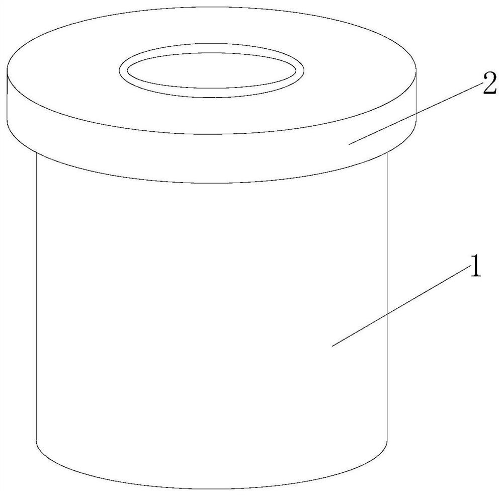 Reciprocating vibration type walnut shell breaking device