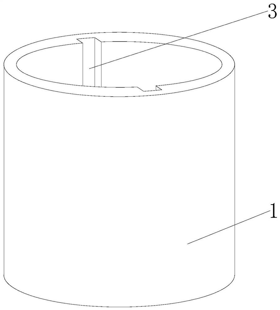 Reciprocating vibration type walnut shell breaking device