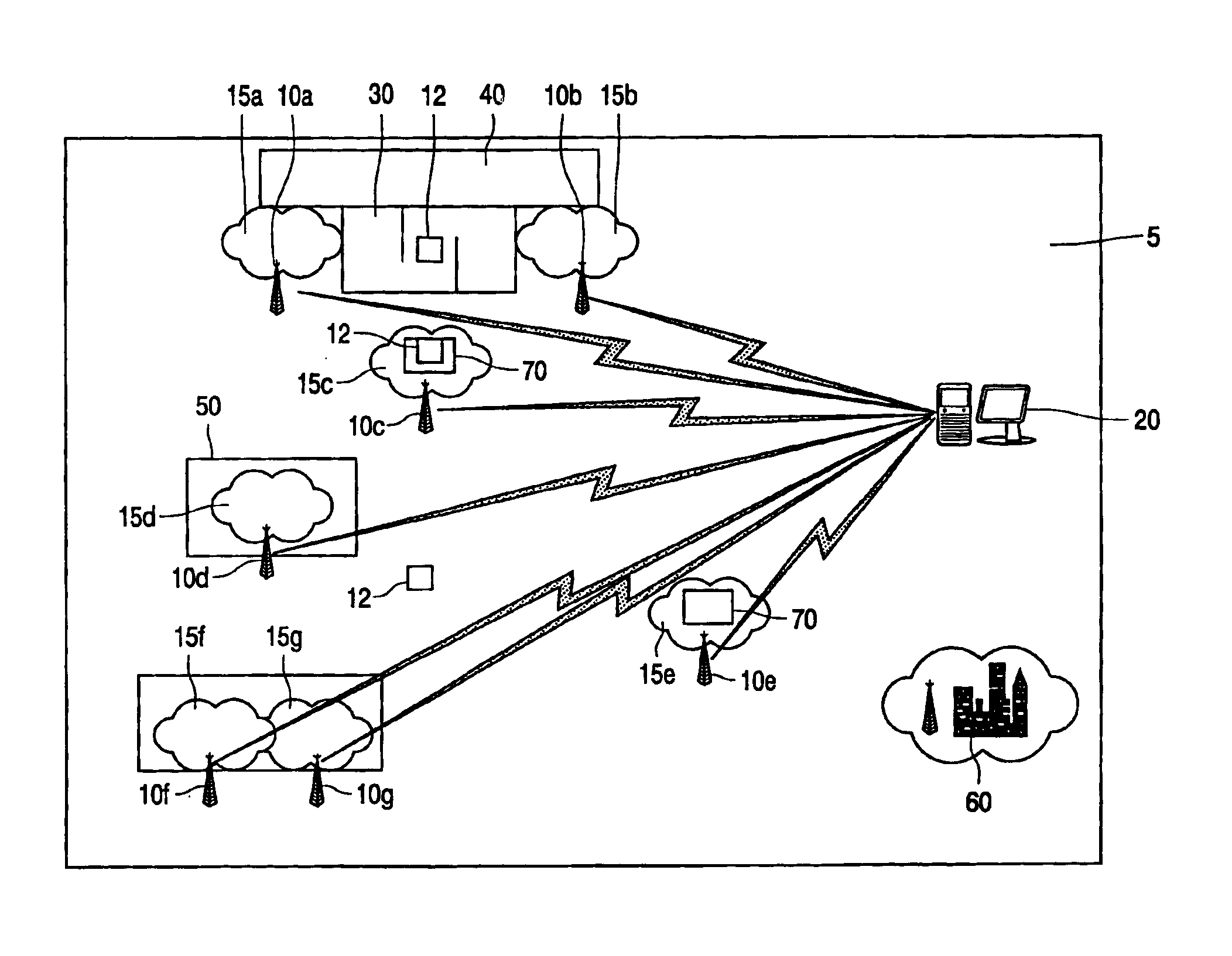 Method and system for electronic route planning and virtual queue handling