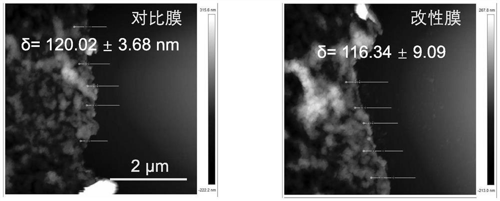 Polyamide composite membrane high-flux modification method based on small molecular alcohol free radicals