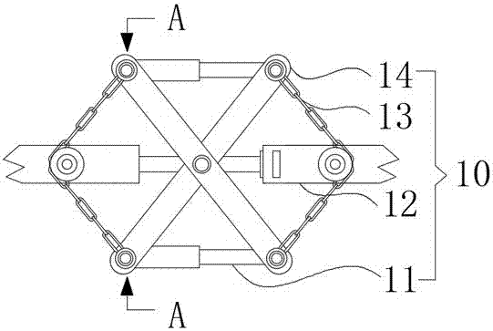 Self-control type lifting device for electrical automation equipment