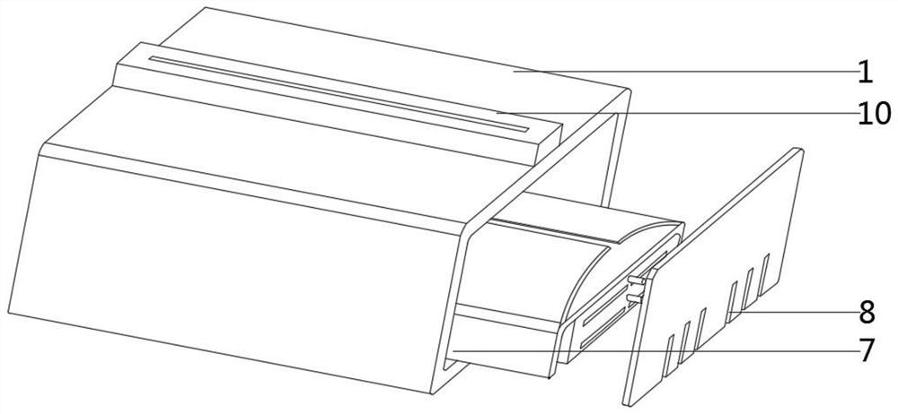 Separation heating device capable of heating wet tissues