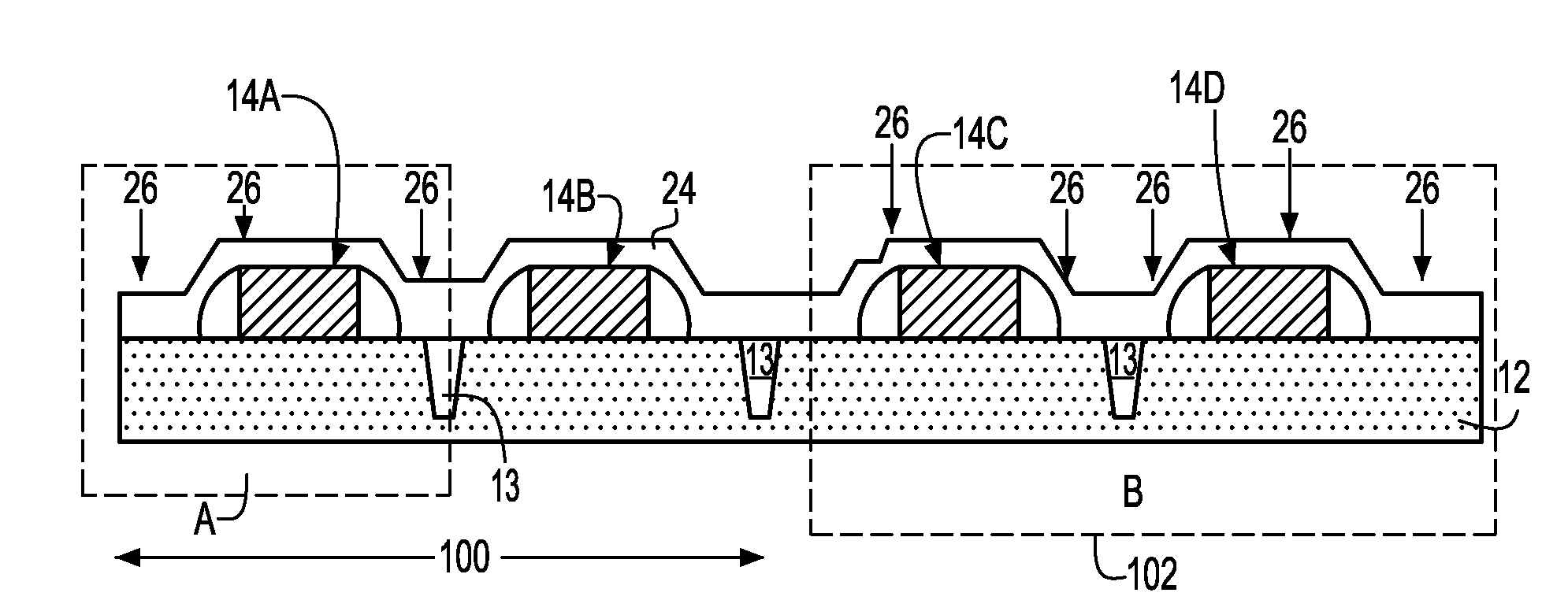 Stress engineering for SRAM stability