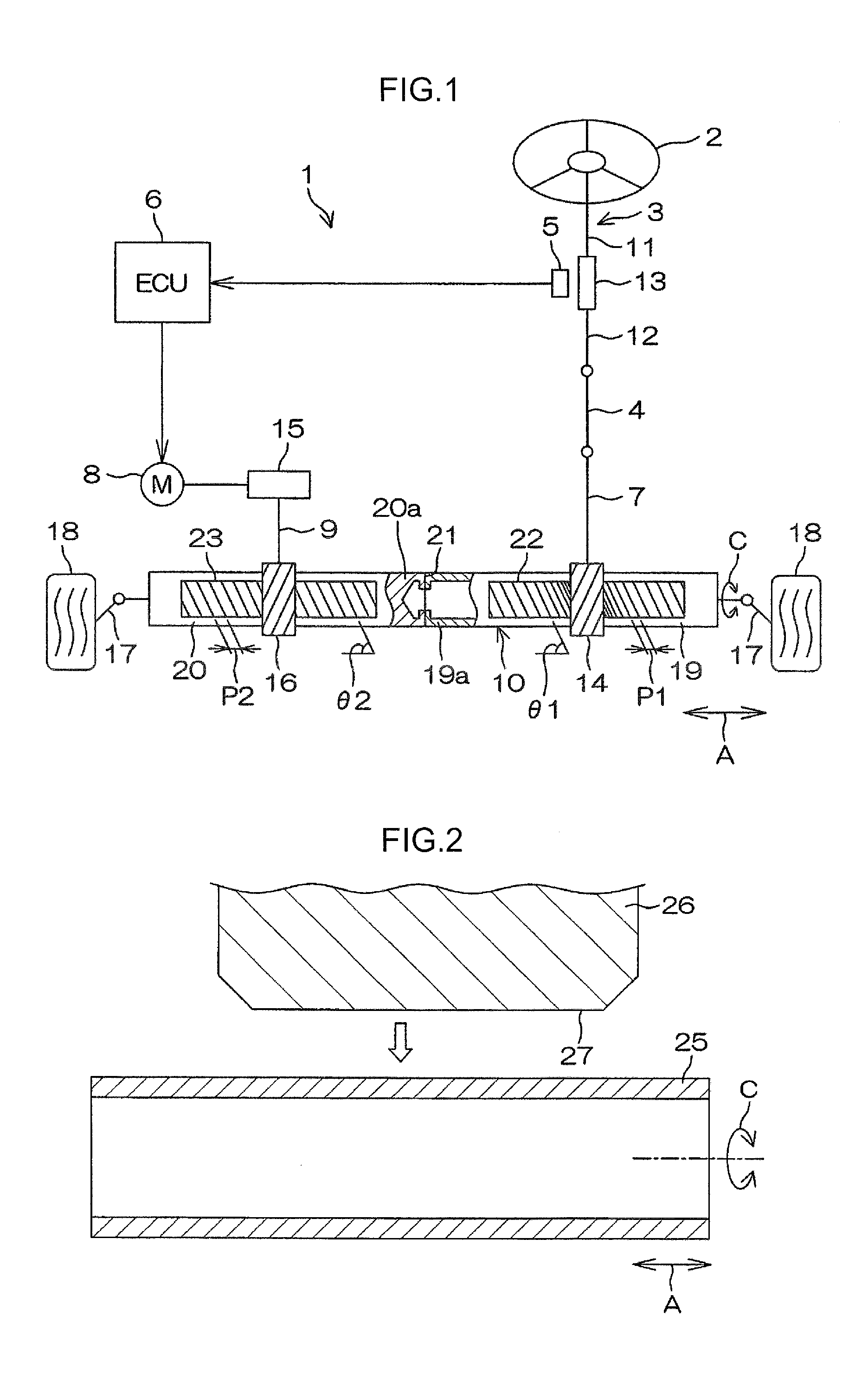 Rack shaft and method for manufacturing rack shaft