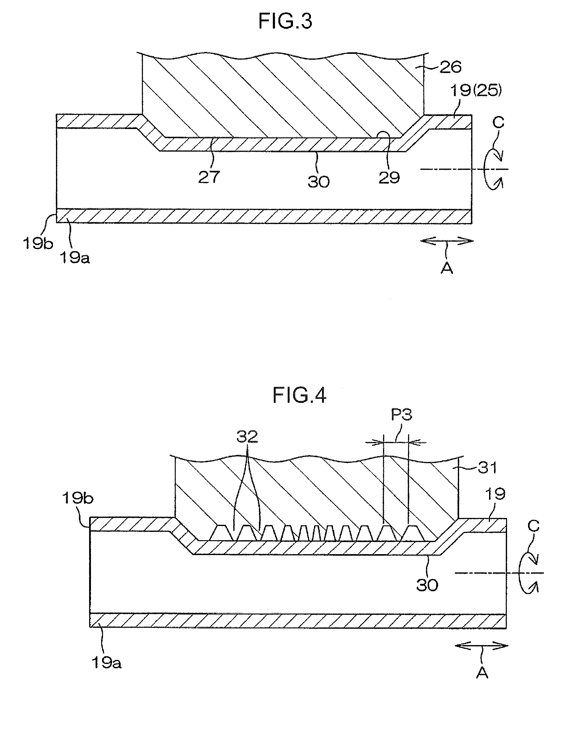 Rack shaft and method for manufacturing rack shaft