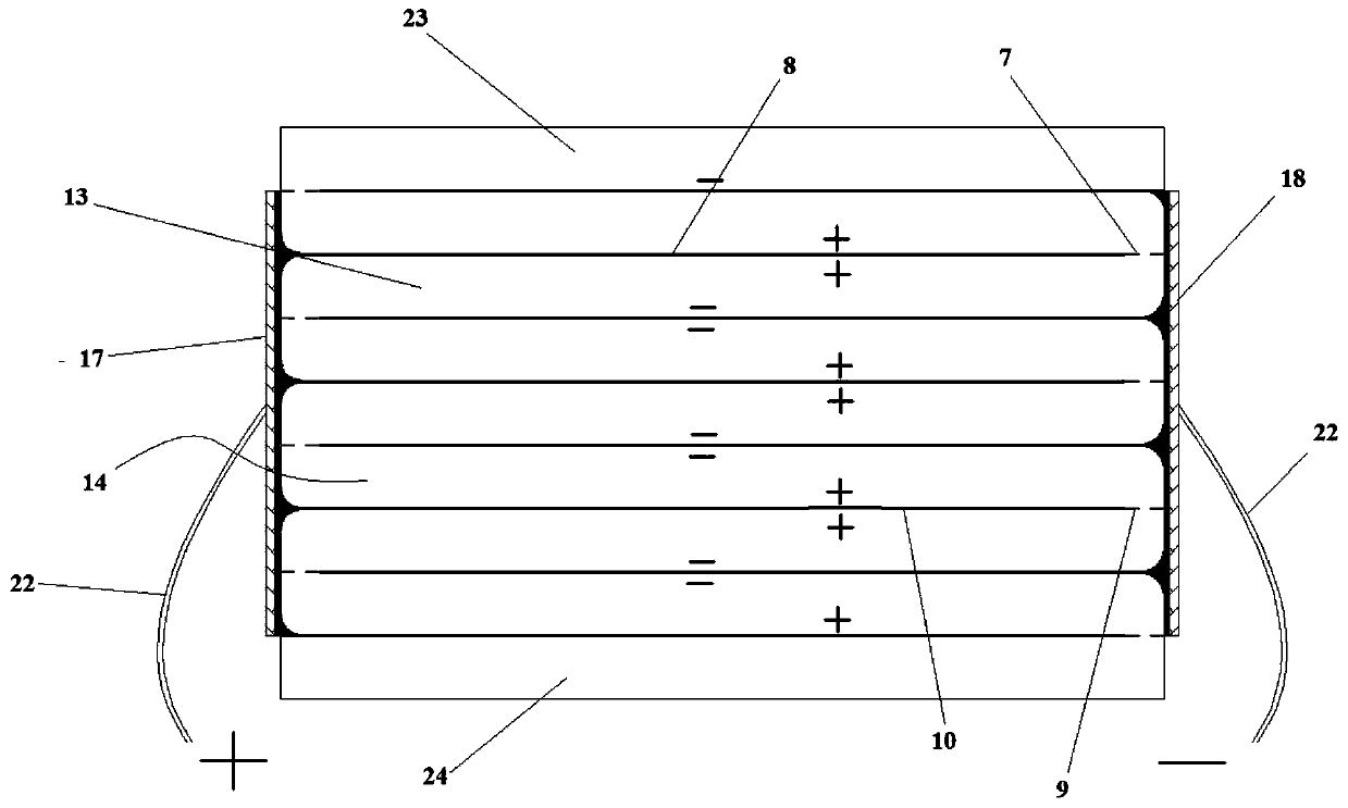 A stacked piezoelectric transducer suitable for road piezoelectric power generation and its manufacturing method