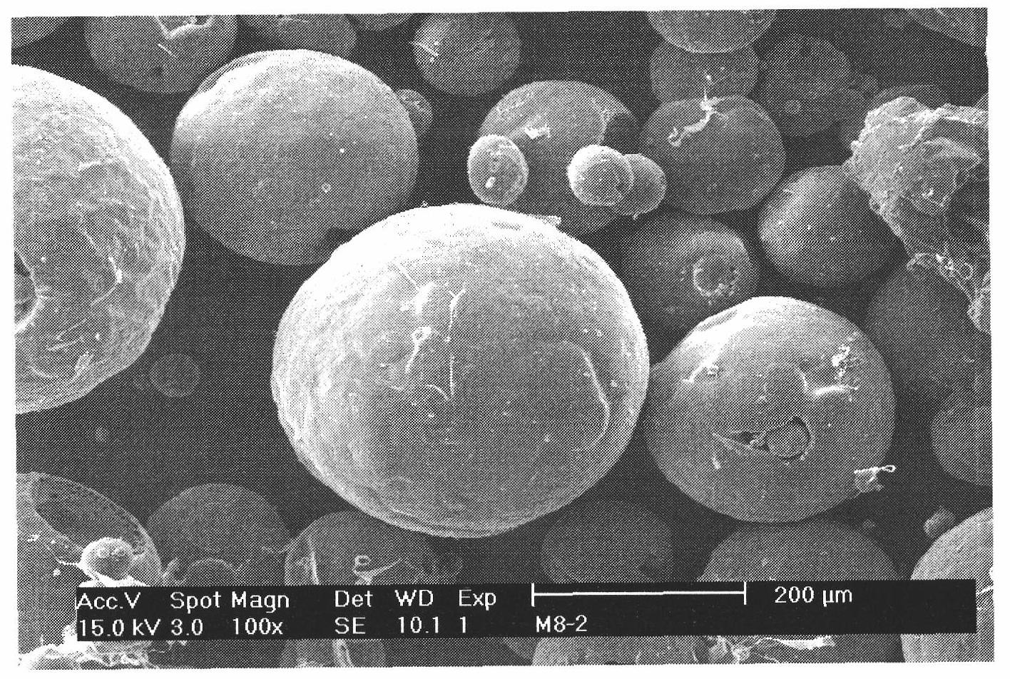 Gentamicin sulfate wrapped in polylactic acid/nano-hydroxyapatite composite microspheres and preparation method thereof