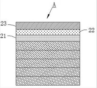 Composite appearance product with patterns and production method thereof