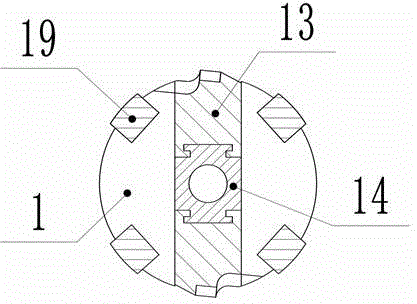 Deep hole automatic boring head