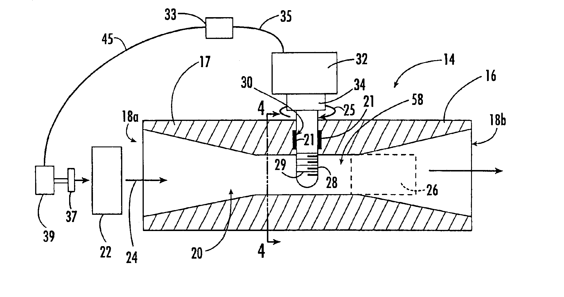 Method and apparatus for producing a refined grain structure