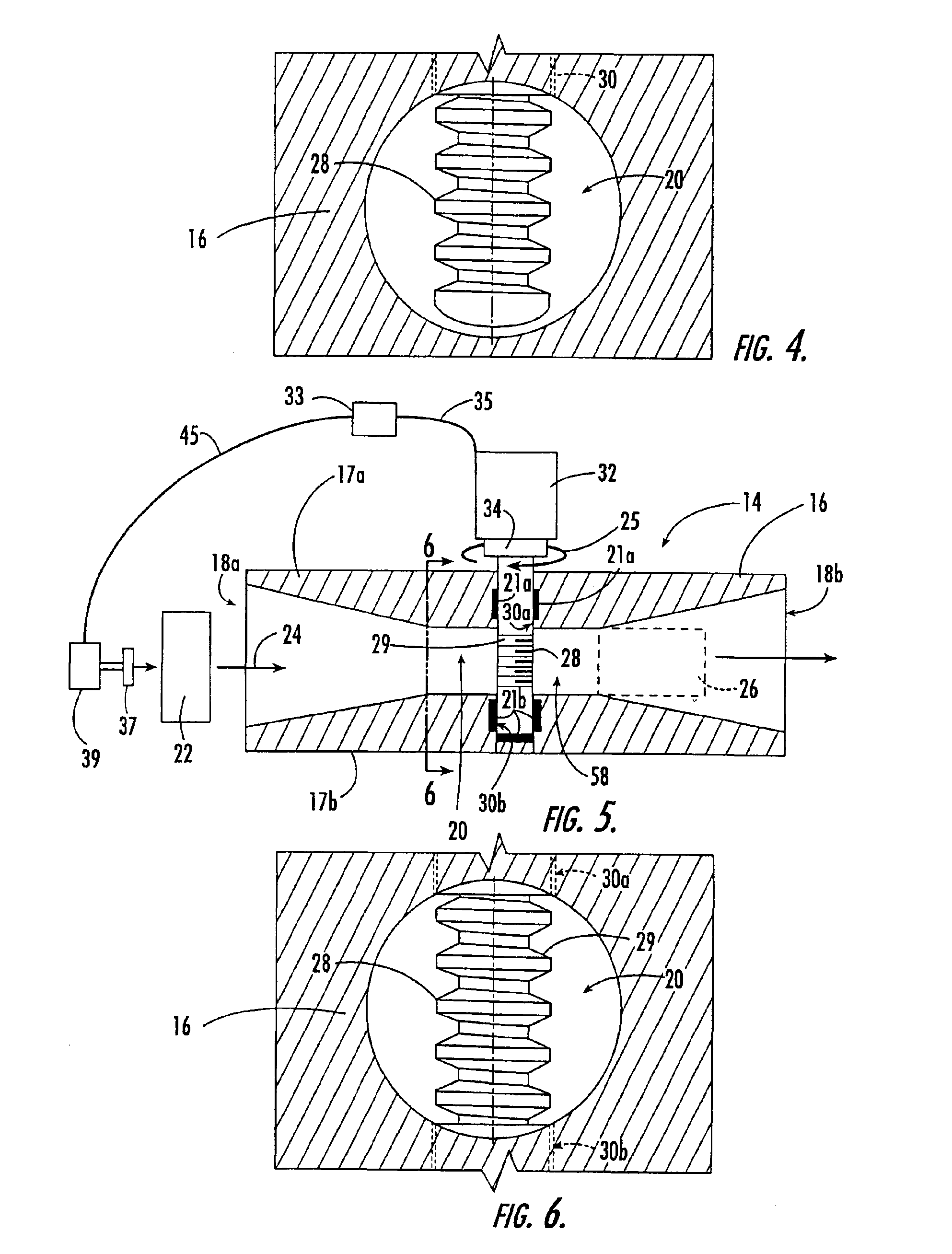 Method and apparatus for producing a refined grain structure