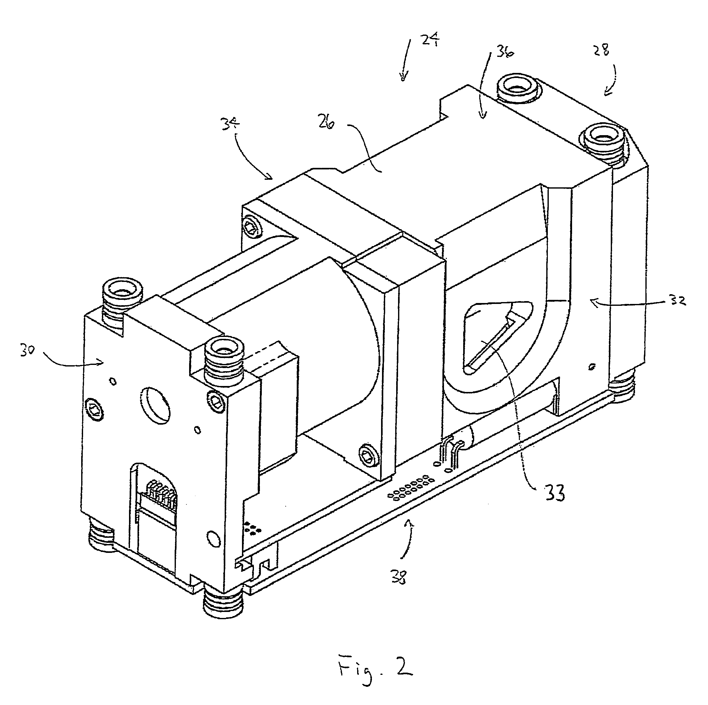 Method and apparatus for attenuating compressor noise