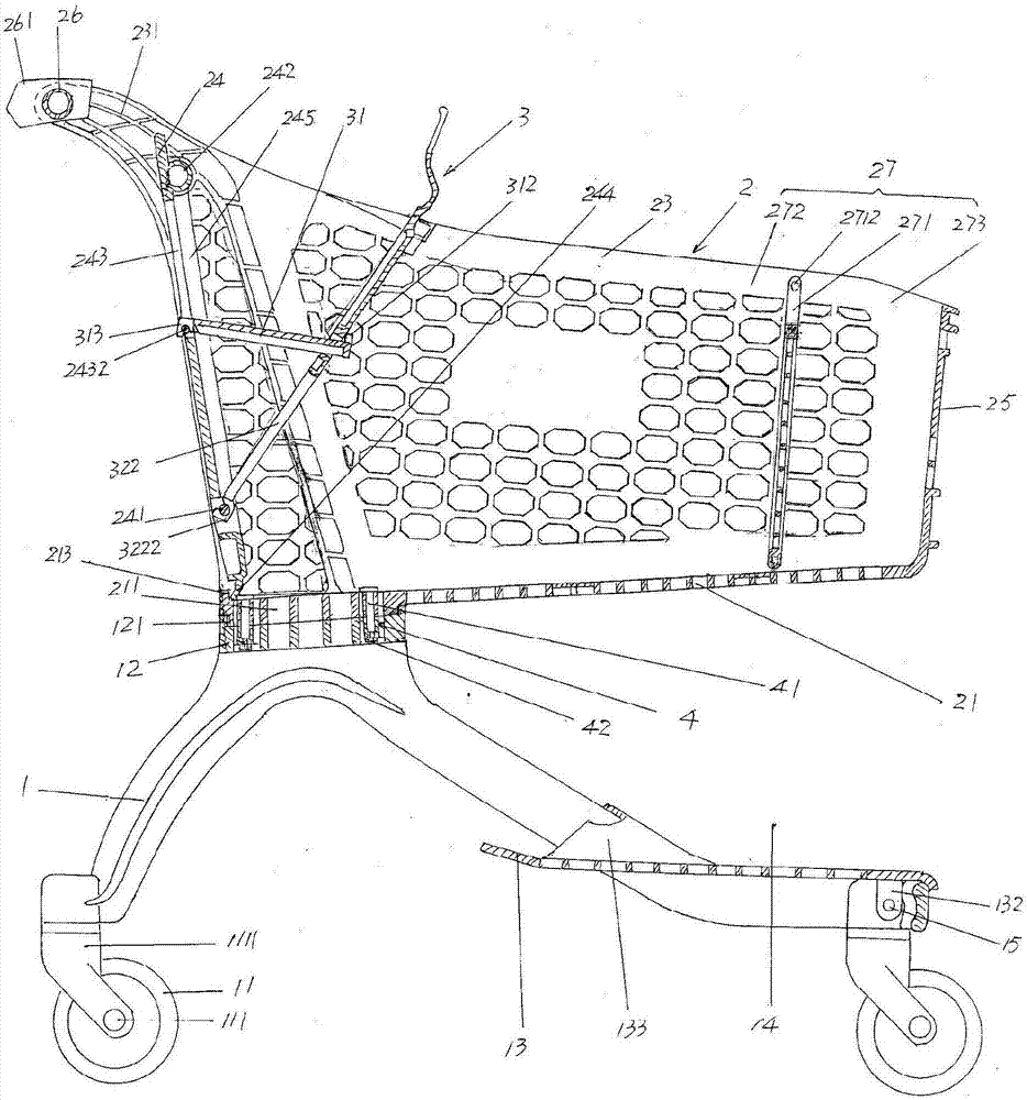 supermarket trolley