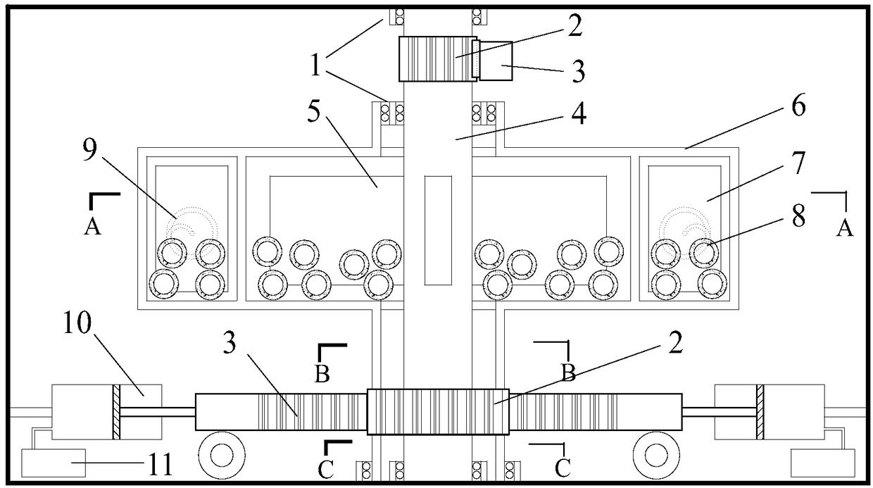 Semi-active flexible particle collision inertia mass damper