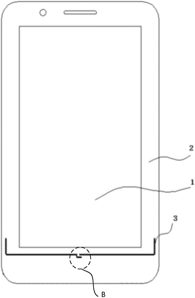 Wiring method of sensor of touch screen and sensor of touch screen