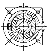 Unsaturated soil water-gas motion combined determination triaxial apparatus