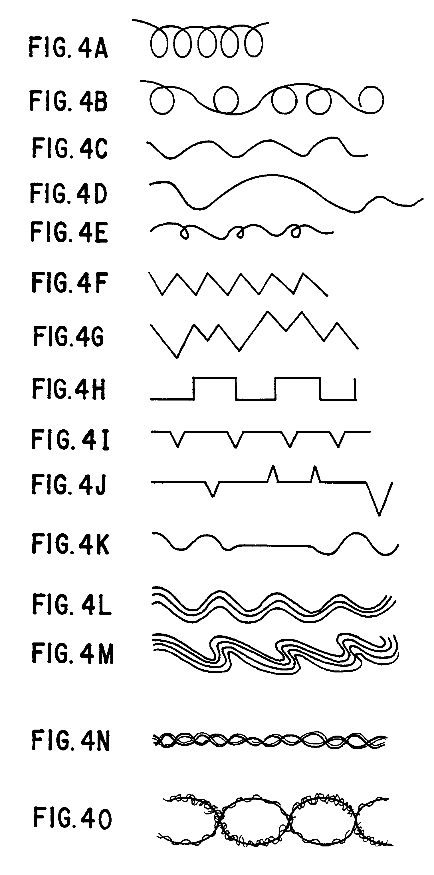 Continuous metal fiber brushes