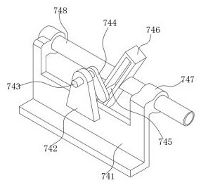 Mold core machining device for manufacturing light guide plate with novel structure