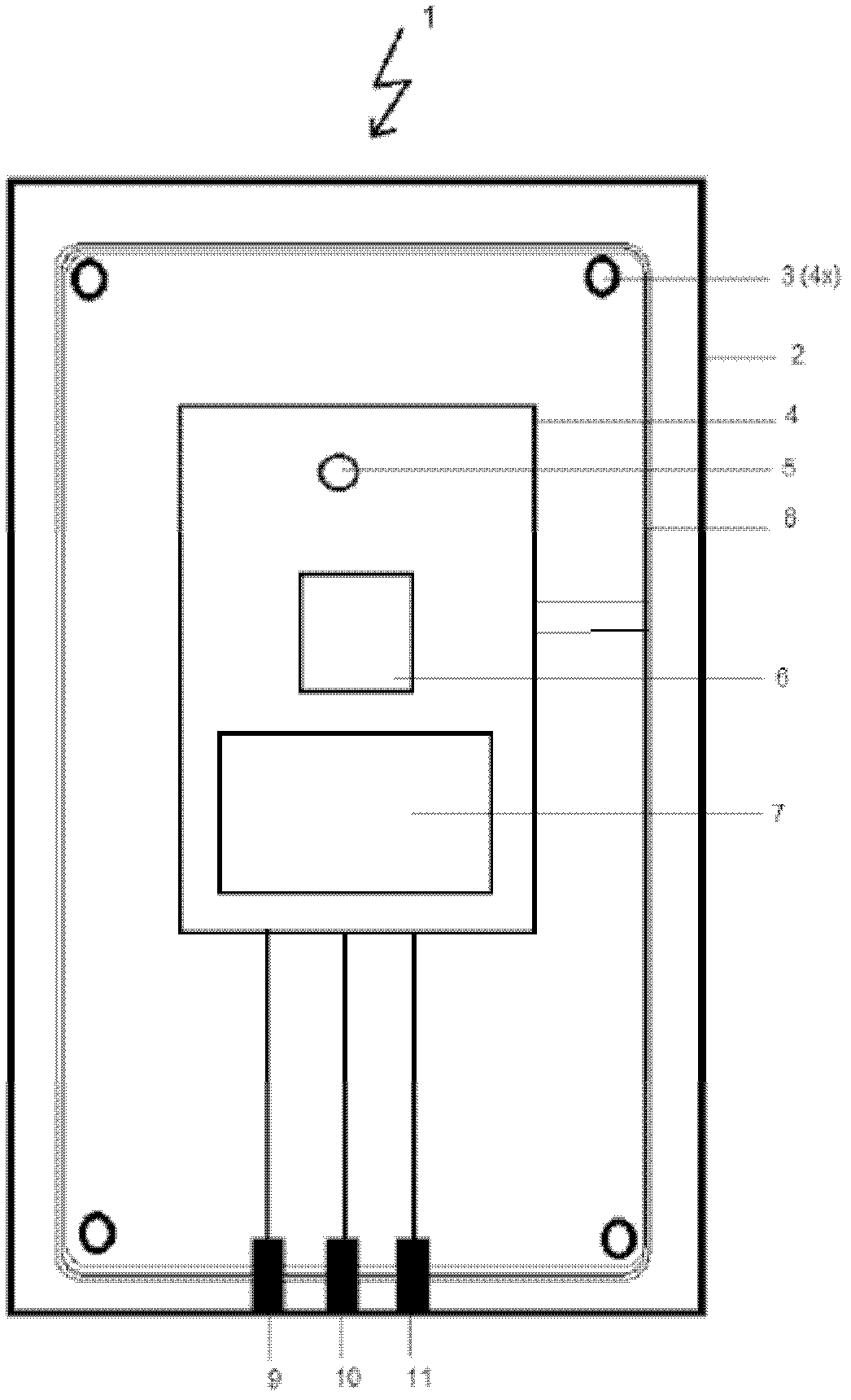 Audio transmission device intended for co-action with hearing aid provided with loop listene