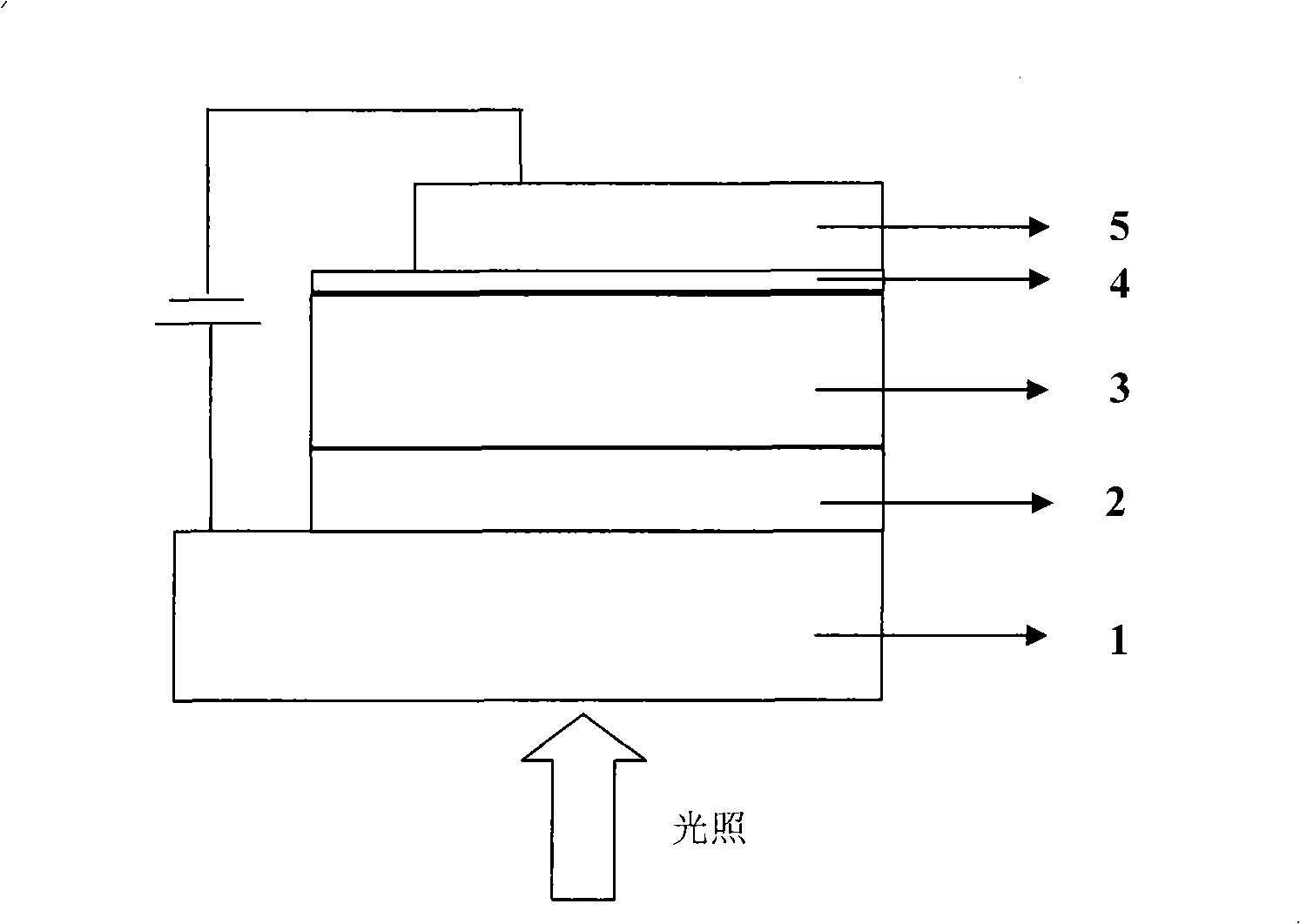 Donor-receptor type conjugated polymer containing dithiophen b pyrrole, preparation method and application thereof