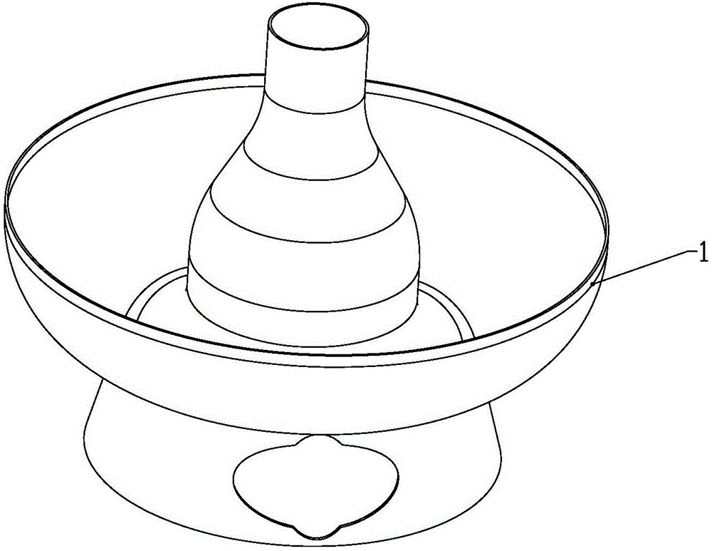 Three-dimensional electric heating cooker and three-dimensional hot pot