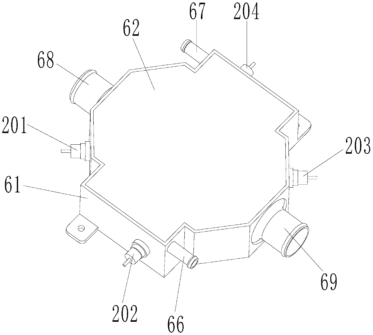 Cooling and heating dual-purpose intercooler, fuel cell system and control method