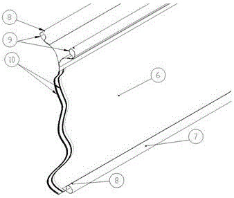 Waterborne plant floating island device with transportable underwater enclosure