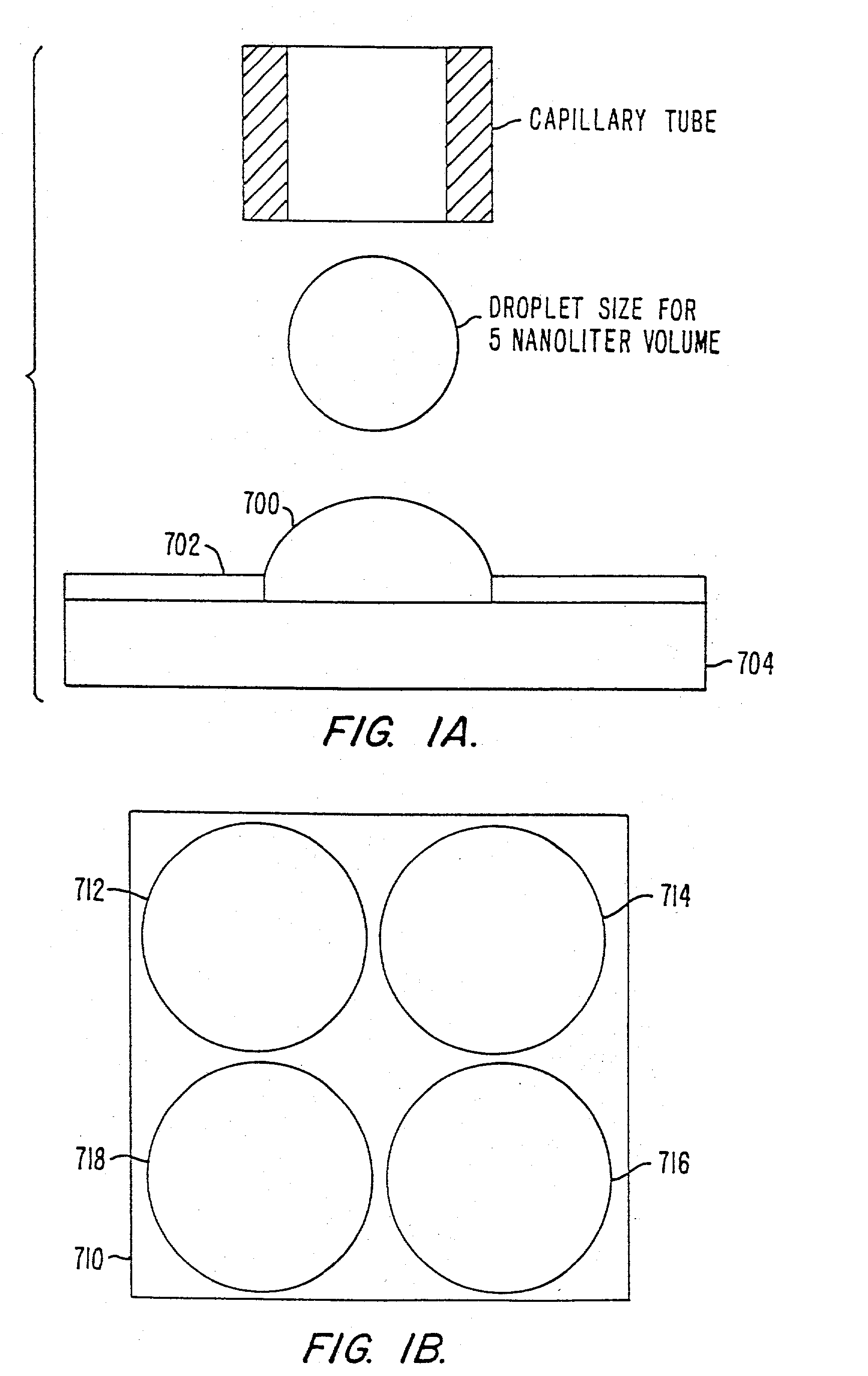 Guided deposition in spatial arrays