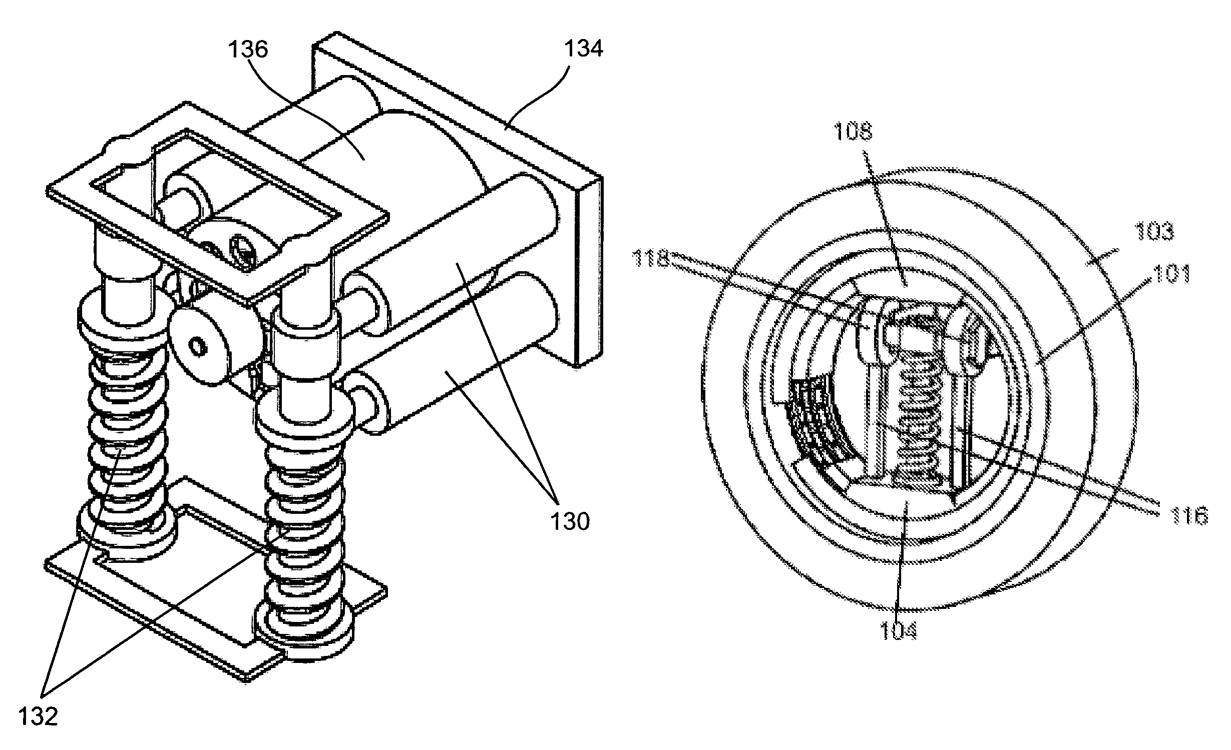 Wheel-embedded suspension