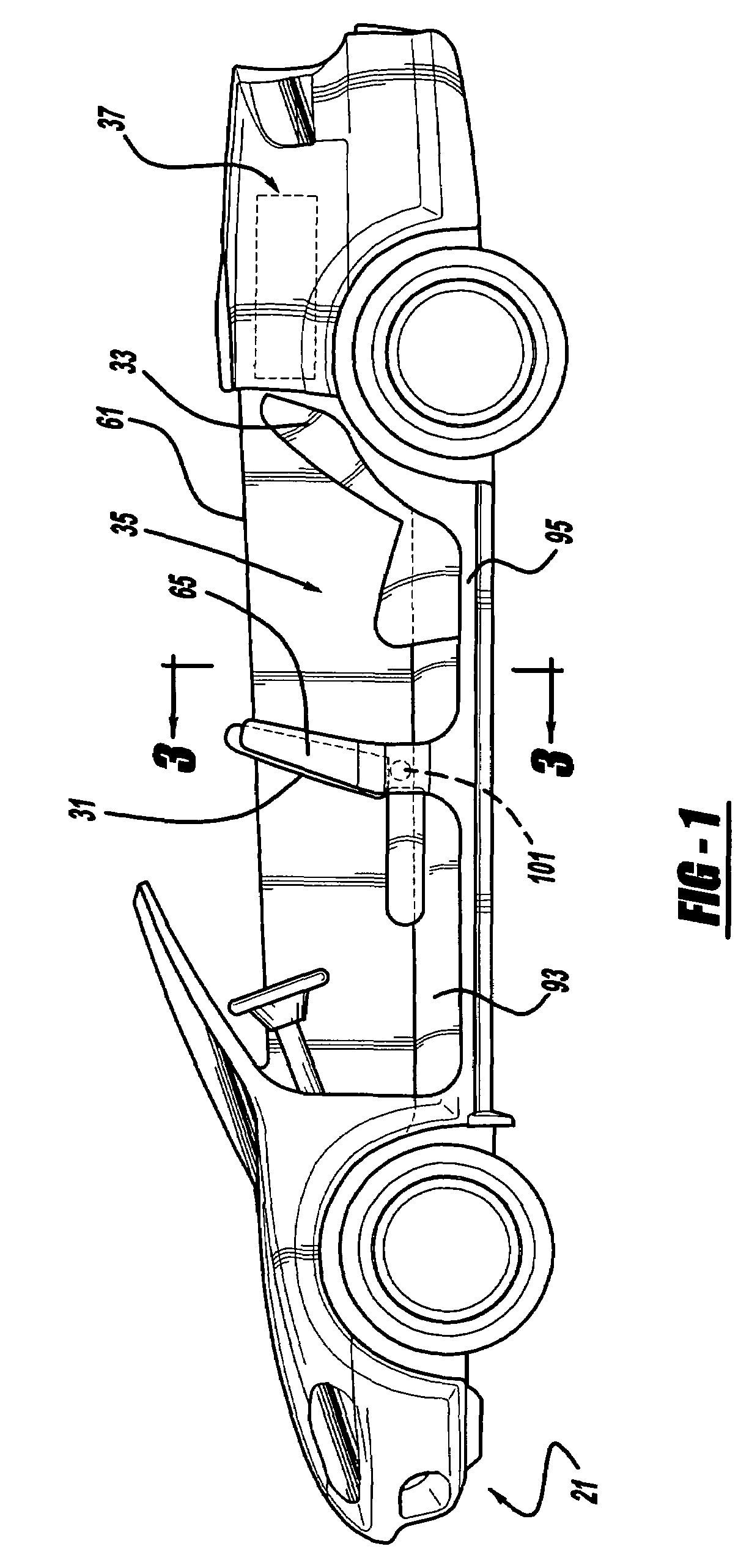 Structural seat system for an automotive vehicle