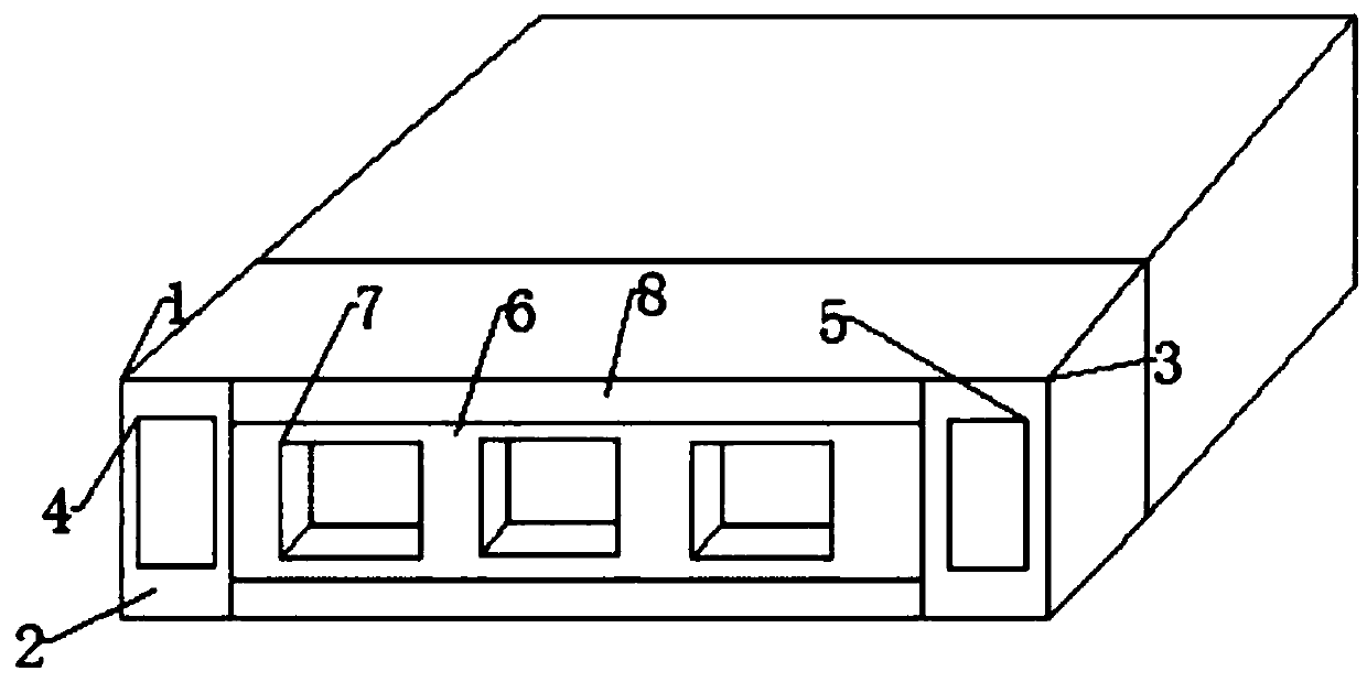 Environmental protection building decorative board