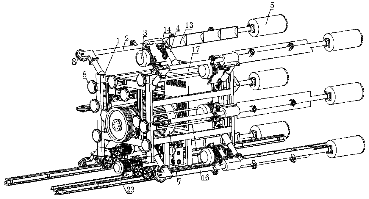 Integrated Pit Tunnel Boring Machine