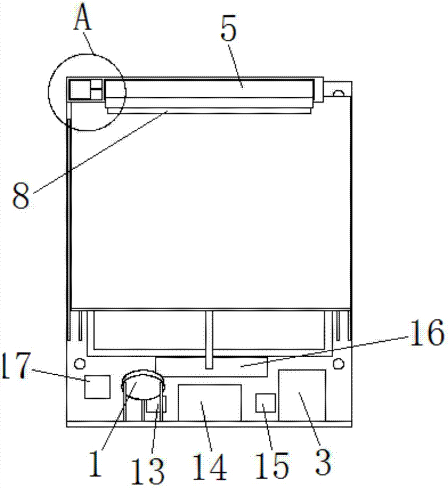 Special automatic adjusting device for opening and closing of window of planting greenhouse