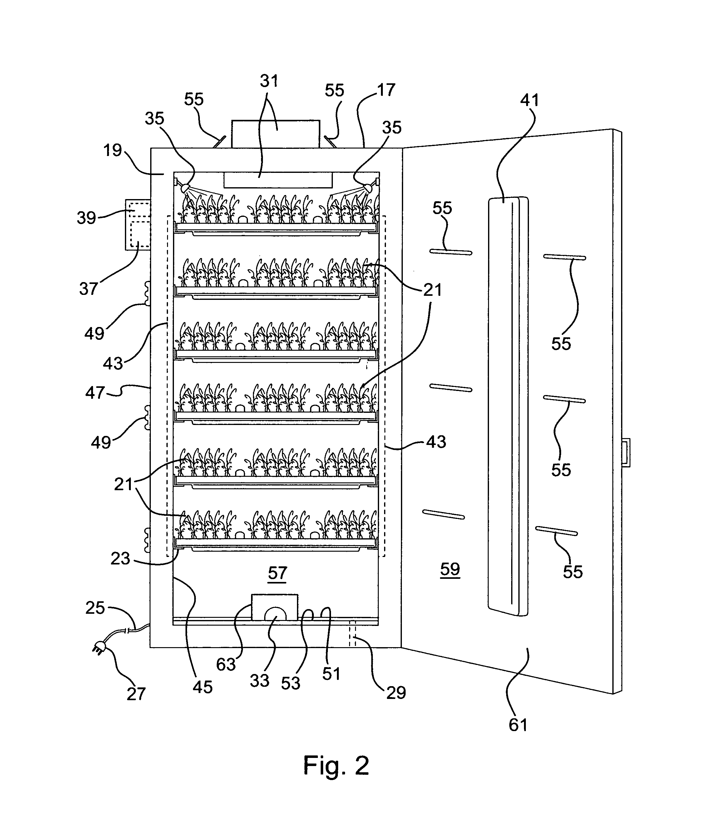 Growing chamber