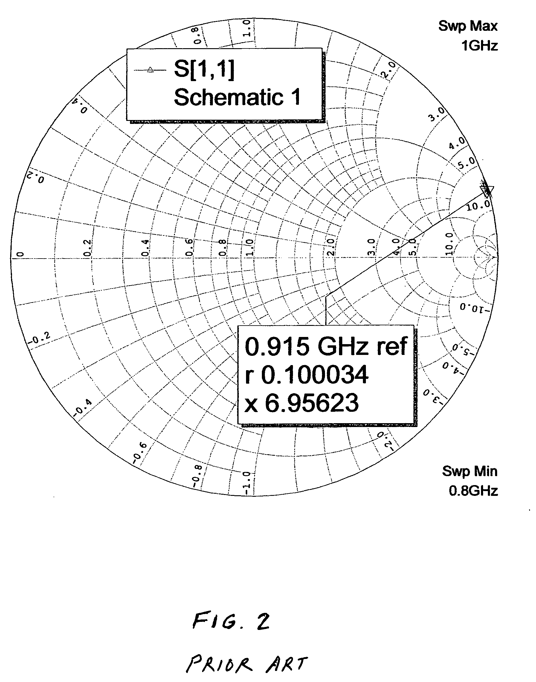 RFID tag with small aperture antenna