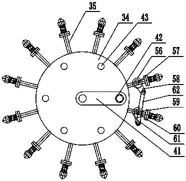 Tuber mustard packaging bag picking device