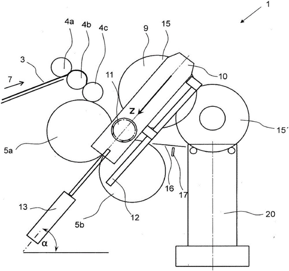 Winding machine for producing lap rolls and method for winding slivers