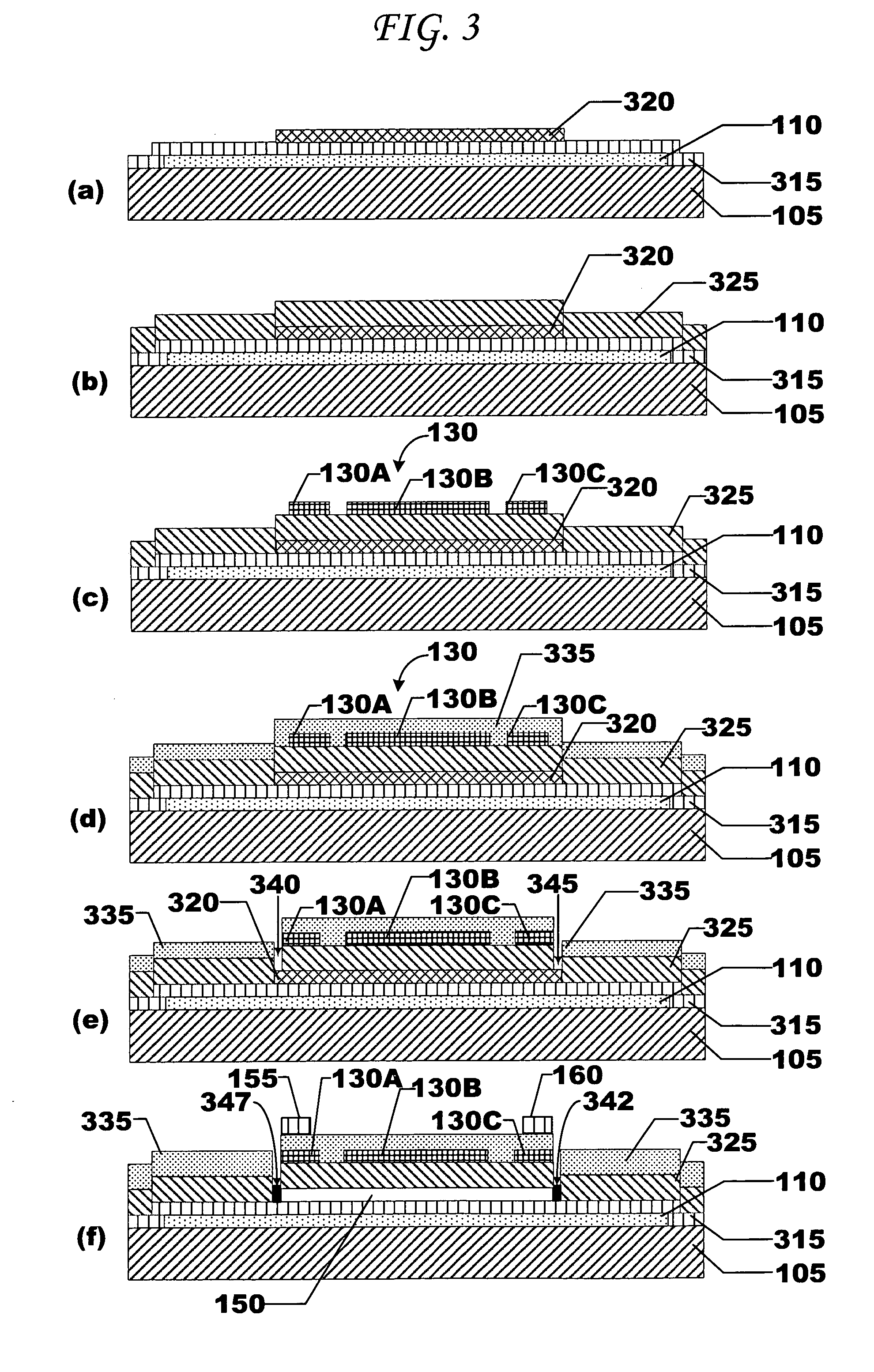 Harmonic cMUT devices and fabrication methods