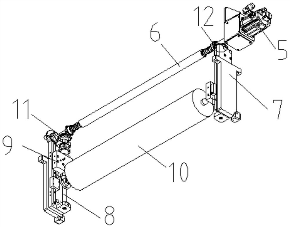 Lithium battery pole piece prime coating machine capable of repeatedly positioning and coating