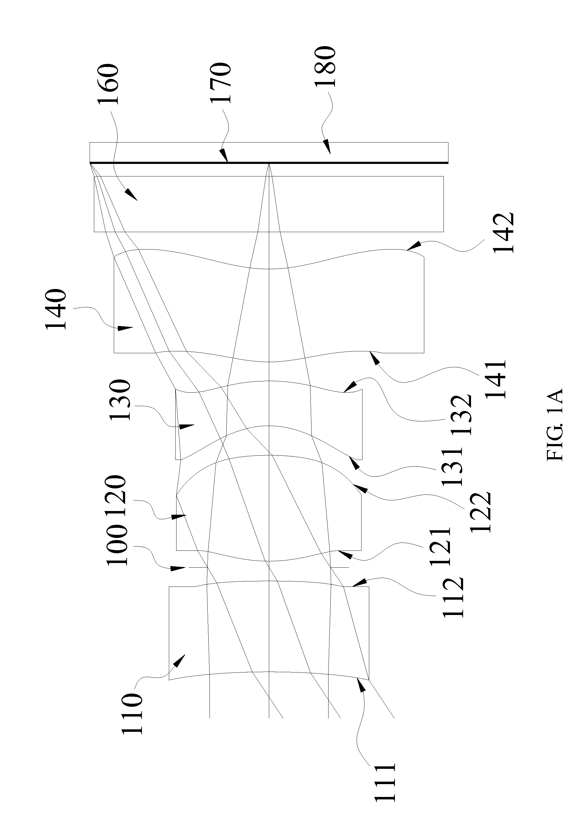 Optical lens assembly for image taking