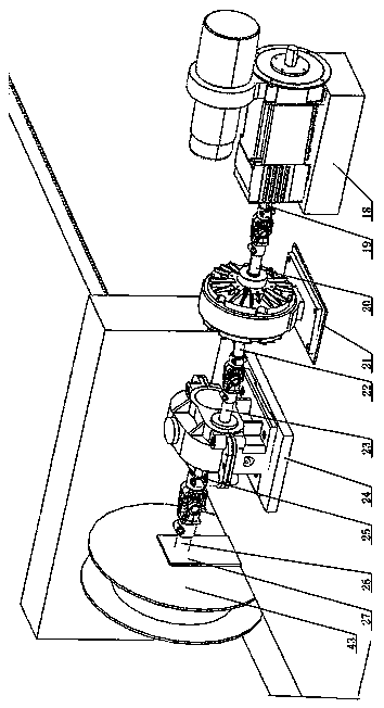 System for testing interception performance of anti-collision anti-terrorism antiriot apparatus