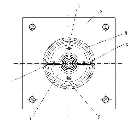 Rod type coaxial multi-point displacement measuring device