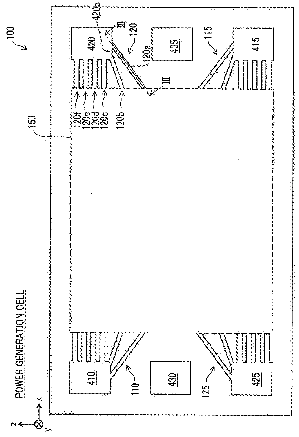 Fuel cell stack and dummy cell