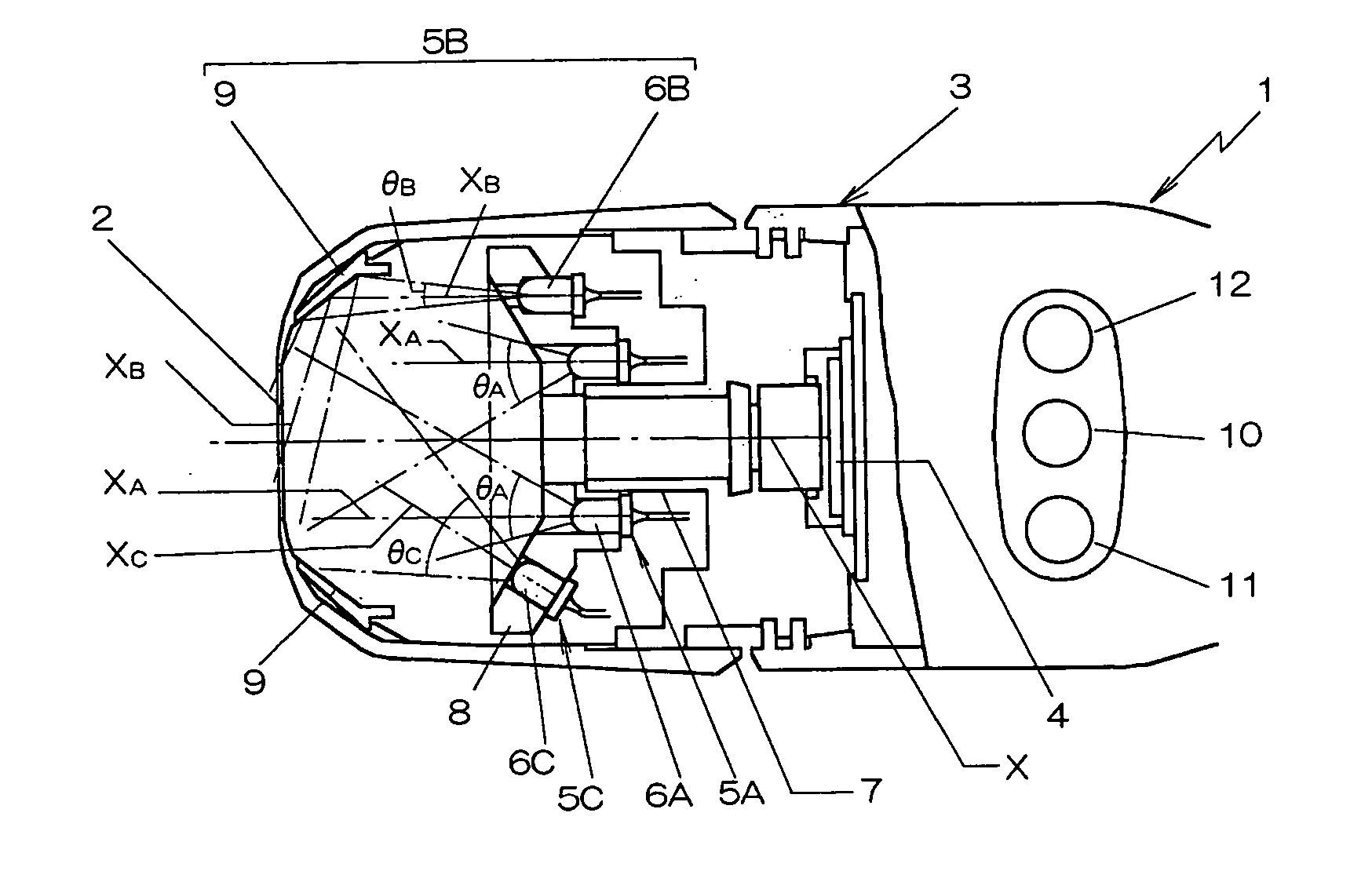 Skin observing apparatus