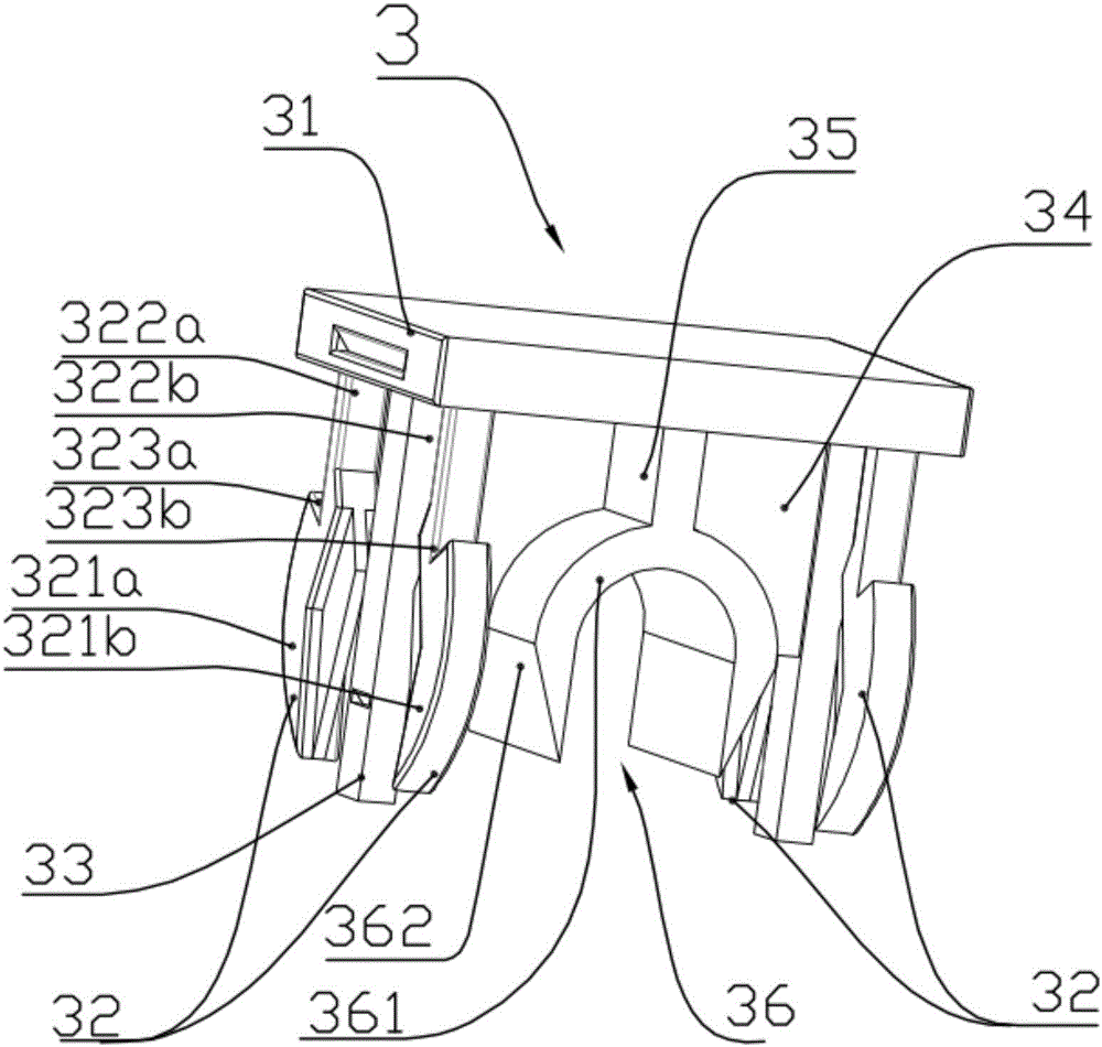 Connector applied to oil circuit transmission in motor vehicle