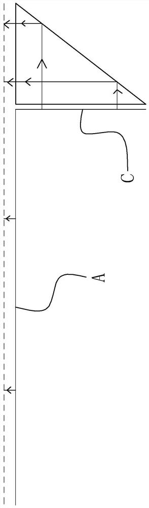 A screen display method of a flexible screen mobile phone