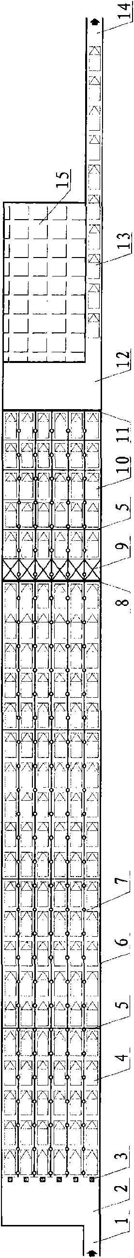 Taxi lining area setting controlling method