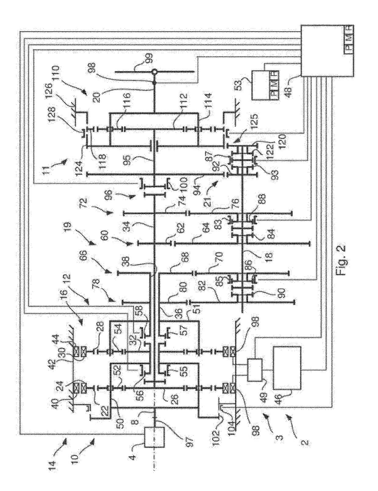 Method to control a hybrid powertrain, vehicle comprising such a hybrid powertrain, computer program for controlling such a hybrid powertrain, and a computer program product comprising program code