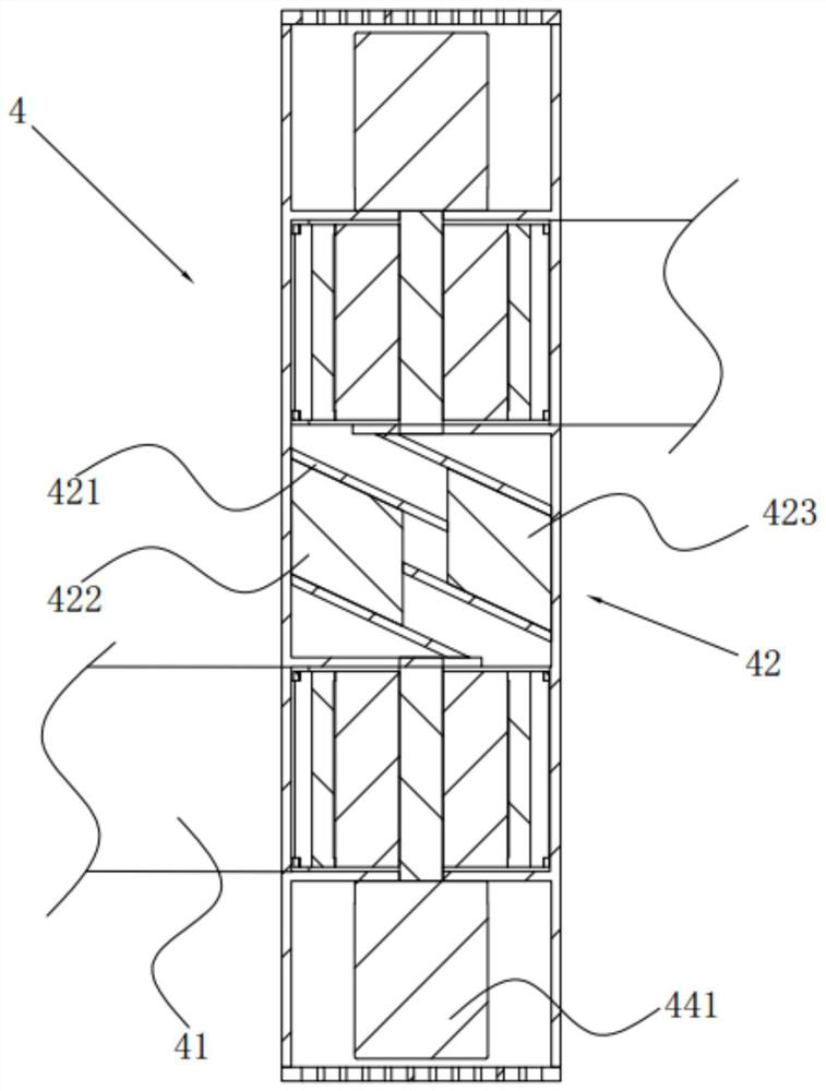 A Gas Mixed Gas Purification Device