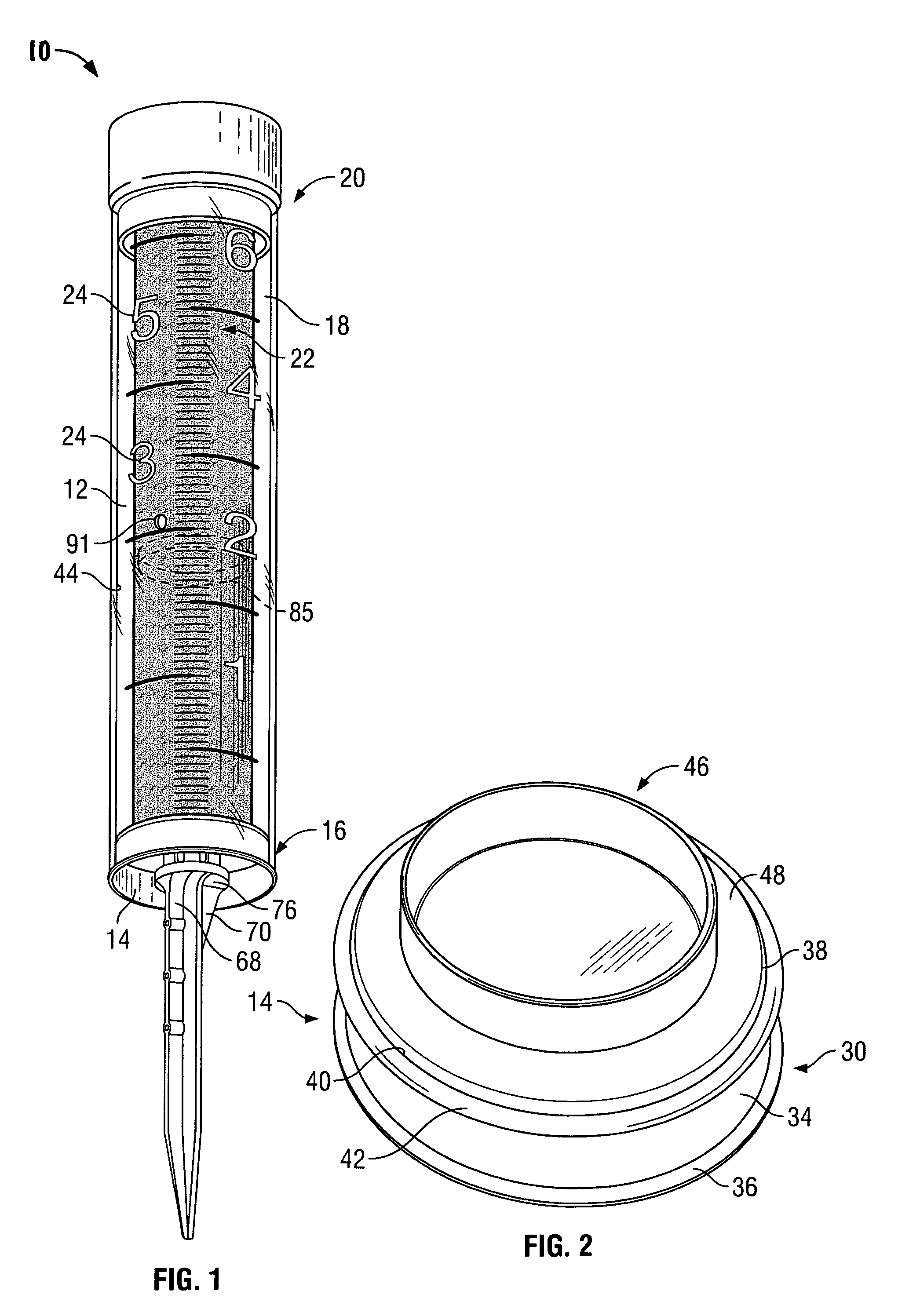 Precipitation collecting gauge